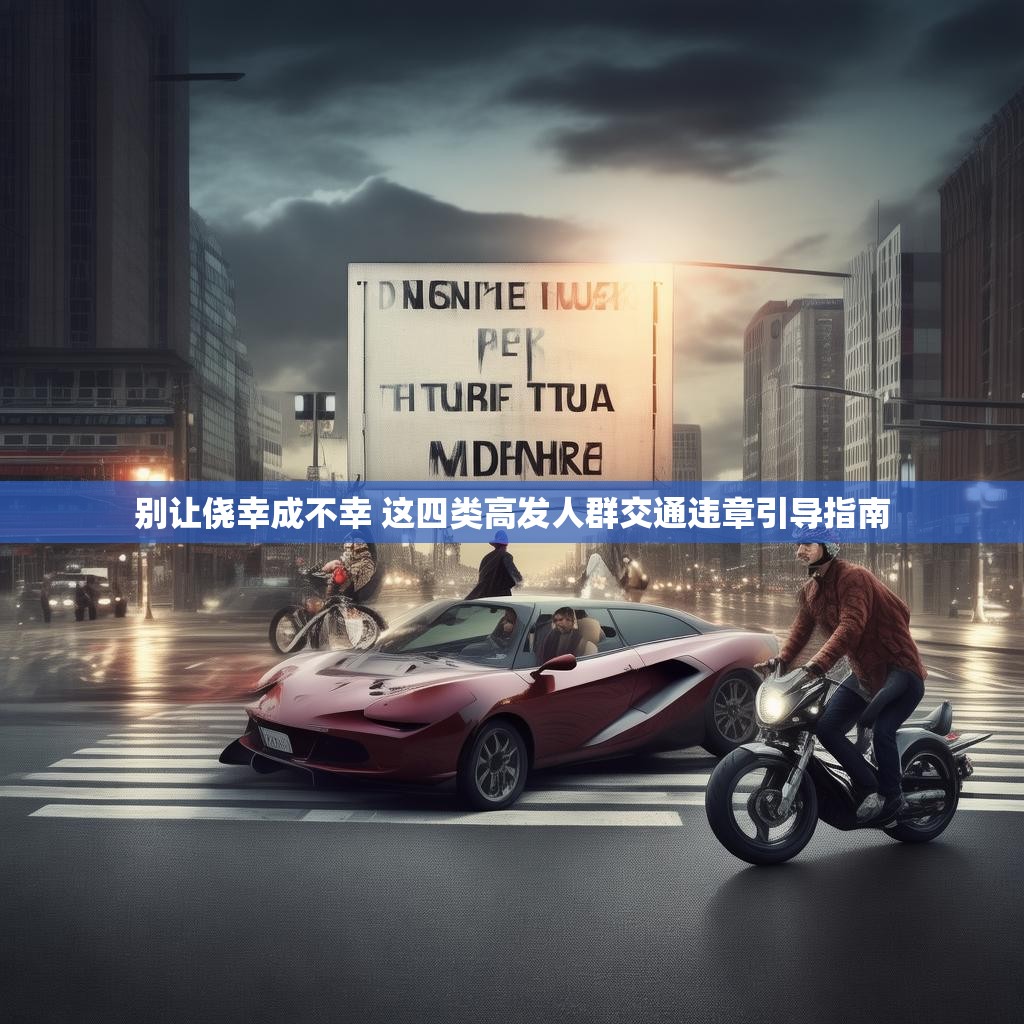 别让侥幸成不幸 这四类高发人群交通违章引导指南