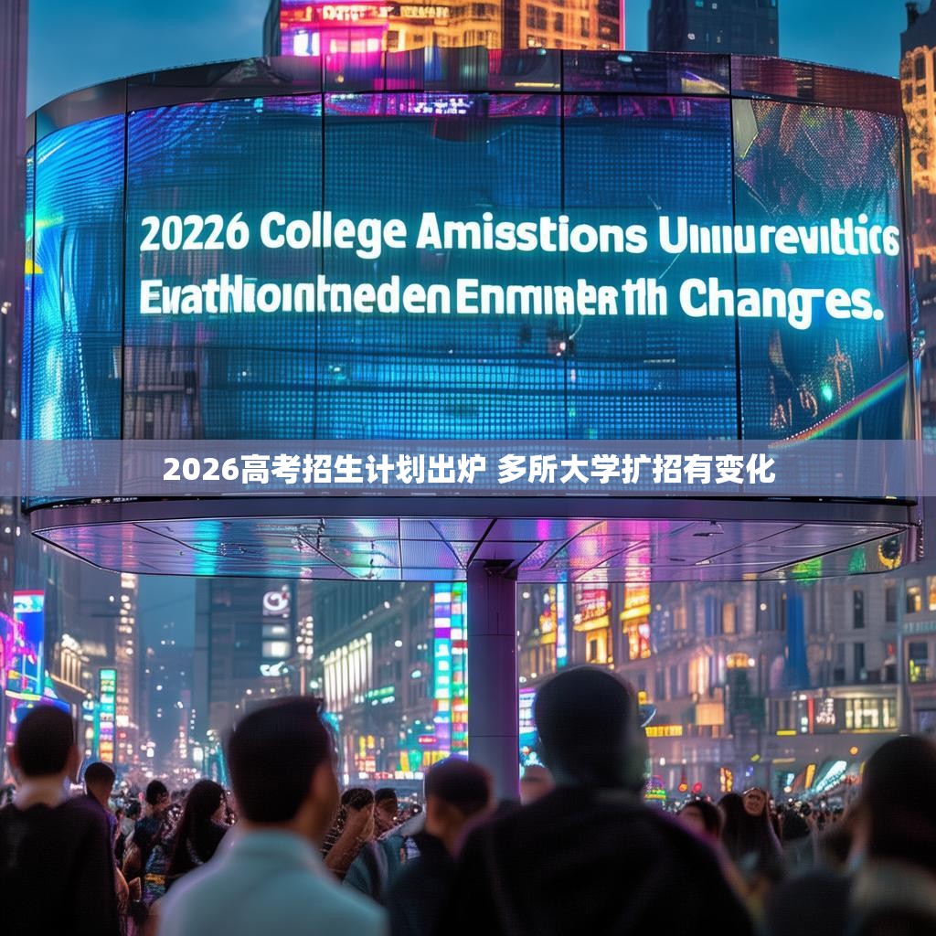 详细阅读:2026高考招生计划出炉 多所大学扩招有变化 2026高考招生计划出炉 多所大学扩招有变化